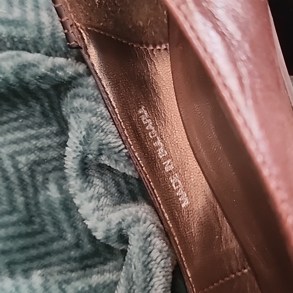 Brown's brown leather heels fall/winter shoes - Picture 4 of 7